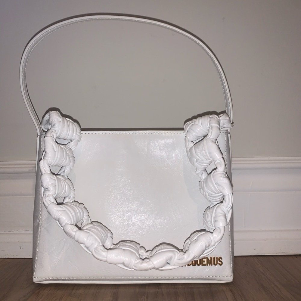 ❌SOLD❌ Jacquemus White 'Le Sac Noeud' Tote- BRAND NEW